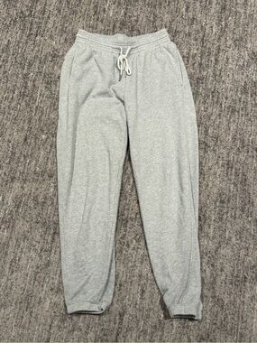 Aerie Gray Drawstring Sweatpants